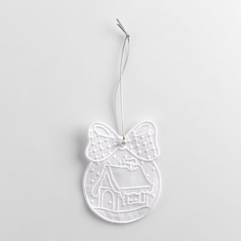 Подвеска вышивная «Домик» в конверте