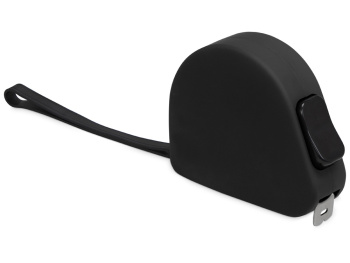 Подарочный набор с ручкой и рулеткой, черный