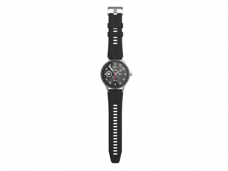 Умные часы HIPER IoT Watch GTR, черный/голубой