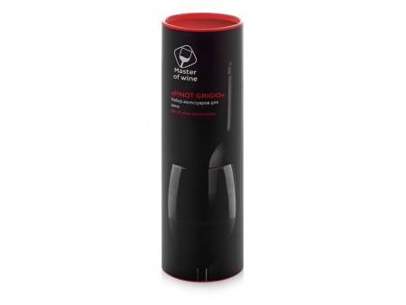 Набор аксессуаров для вина Pinot Grigio 2,0 в тубусе, 4шт