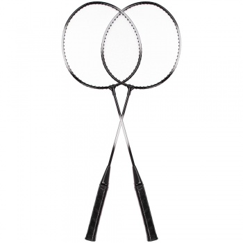 Набор для игры в бадминтон Gloucester, черно-серый