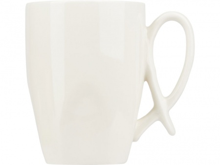 Чайная пара с бамбуковым блюдцем "Deny", белый