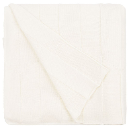 Плед Rombus, белый (молоный)