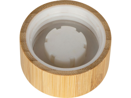 Бутылка из переработанного пластика "Kato Bamboo" с бамбуковой крышкой, 500 мл