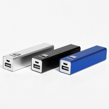 Универсальный аккумулятор "Thazer" (2200mAh), серебристый, 9,4х2,2х2,2 см,металл, шт