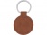 Брелок "Alen" круглый, коричневый
