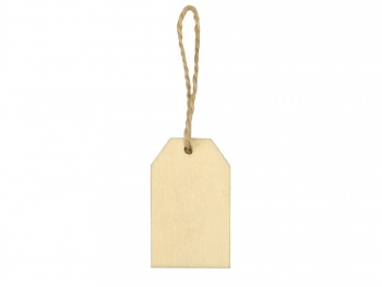 Набор деревянных ярлыков 5*3 см, 6шт