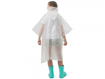 Пончо «Hawaii» c чехлом детский, белый