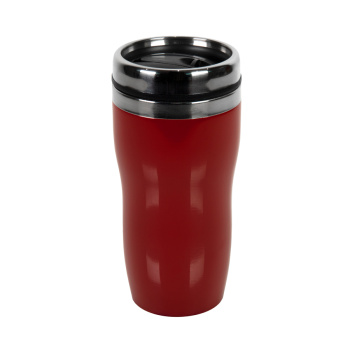 Термокружка  "Promo",  450 мл, красный, металл/пластик