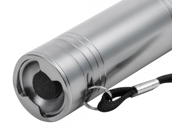 Фонарь с открывалкой "Yok", серебристый (P)