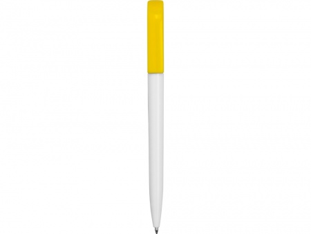 Ручка пластиковая шариковая «Миллениум Color CLP», белый/желтый
