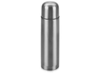 Подарочный набор с термосом и кружкой, серебристый/серый