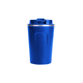 Термокружка OFFROAD, 400мл. синий, нержавеющая сталь, пластик