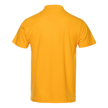 Рубашка поло мужская STAN хлопок/полиэстер 185, 104, Жёлтый,  (12/1)  (44/XS)