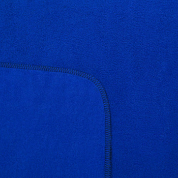 Флисовый плед Warm&Peace, ярко-синий