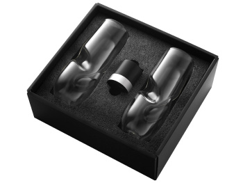 Набор из двух бокалов и пробки для шампанского "Bubbly Bliss"