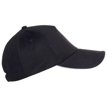 Бейсболка 11KR_Черный (20) (ONE SIZE/56-58)