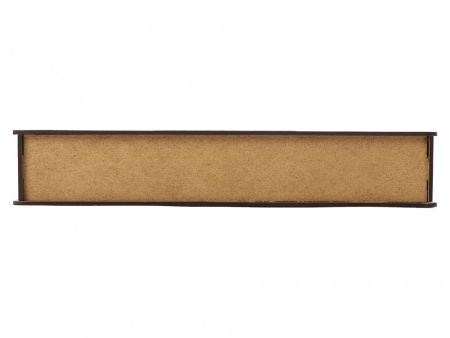 Часы деревянные "Helga", 28 см, палисандр