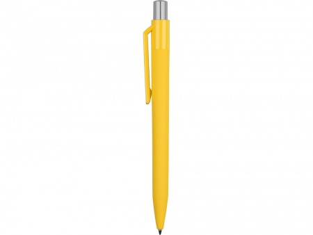 Ручка шариковая UMA «ON TOP SI GUM» soft-touch, желтый