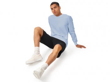 Свитшот «Warsaw» 220гр, унисекс, небесно-голубой