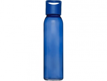 Спортивная бутылка Sky из стекла объемом 500 мл, cиний (Р)