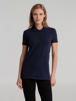 Рубашка поло женская Neptune, темно-синяя