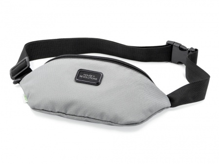 Универсальная водостойкая сумка на пояс Bumble из переработанного пластика, серый