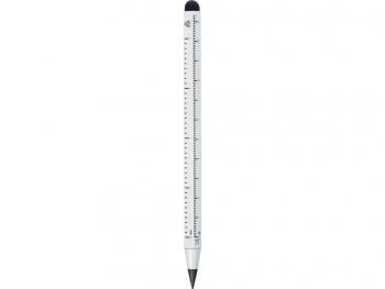 Вечный карандаш из переработанного алюминия "Sicily", белый