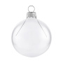 Елочный шар Gala Night, 6 см, прозрачный