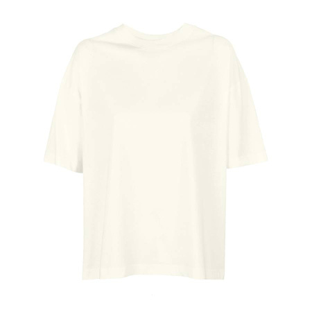 Футболка женская BOXY WOMEN, белый молочный, XS, 100% органический хлопок, 180 г/м2