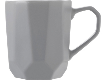 Кружка с гранями Amery, 310мл, серый матовый