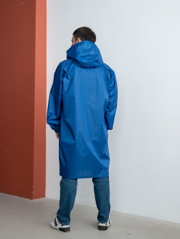 Дождевик на молнии 305, Черный,  (173)  (48/M)