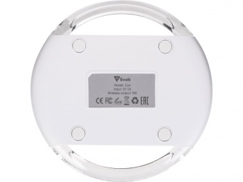 Беспроводное зарядное устройство "Cos", 5 Вт, белый