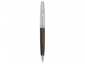 Подарочный набор "Millau": ручка шариковая, брелок. Balmain, коричневый