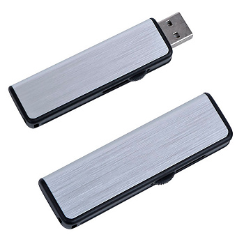 USB flash-карта "Pull" (16Гб),6,7х2х1см,металл