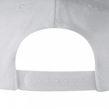 Бейсболка Unit Snapback с прямым козырьком, белая Бейсболка Unit Snapback с прямым козырьком, белая