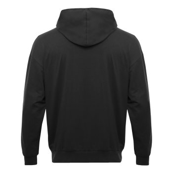 Толстовка STAN оверсайз на молнии с капюшоном футер без начёса 240, 99, Чёрный,  (20)  (46/S)