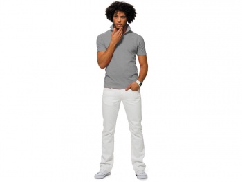 Рубашка поло "First 2.0" мужская, серый