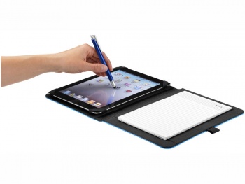 Ручка-стилус шариковая "Giza", ярко-синий