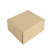 Коробка подарочная mini BOX, размер 17,5 x 15,5 x 8 см, картон МГК бур., самосборная