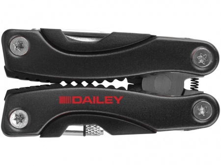 Мультитул Casper «8 в 1» со светодиодным фонариком - Черный