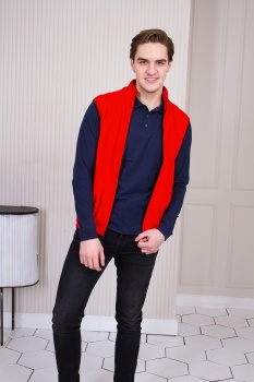 Жилет мужской STAN микрофлис, 200, 28N, Красный (14) (44/XS) Жилет мужской STAN микрофлис, 200, 28N, Красный (14) (44/XS)