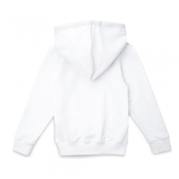 Толстовка с капюшоном детская Kirenga Kids, белая