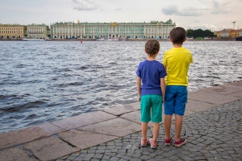 Футболка детская T-Bolka Kids, черная Футболка детская T-Bolka Kids, черная