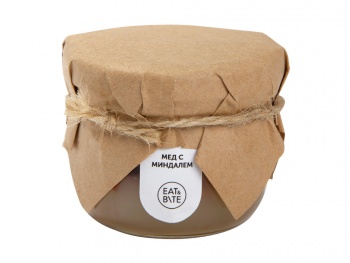 Сувенирный набор "Мед с миндалем" 120 гр (Р)