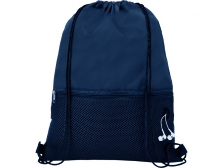 Рюкзак «Ole» с сетчатым карманом, темно-синий