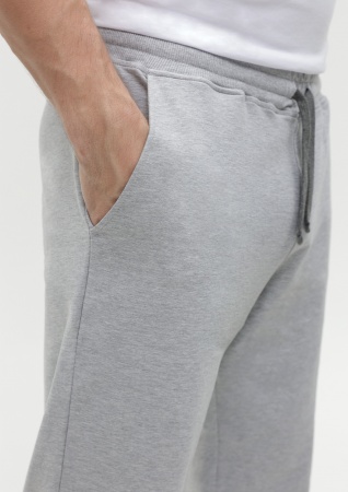 Брюки мужские STAN футер без начёса, 260, 62, Серый меланж,  (50/60)  (56/XXXL)