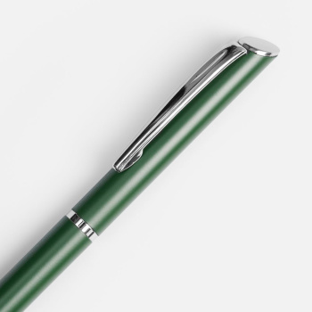 Ручка шариковая Ringa, темно-зеленая