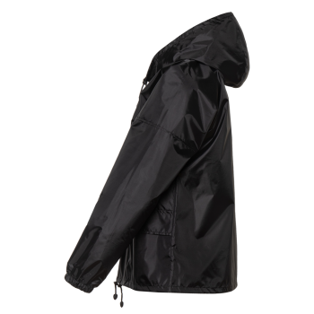Ветровка унисекс STAN таффета 190T PU, 65, 306, Черный,  (173)  (48/M) Ветровка унисекс STAN таффета 190T PU, 65, 306, Черный,  (173)  (48/M)