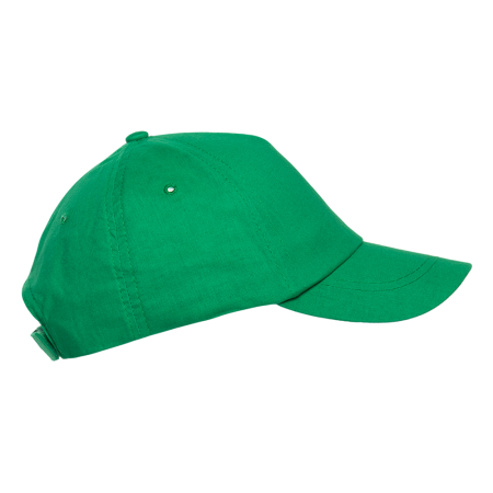 Бейсболка детская STAN 5 клиньев хлопок 150, 10JU, Зелёный,  (30)  (52-54/ONE SIZE)